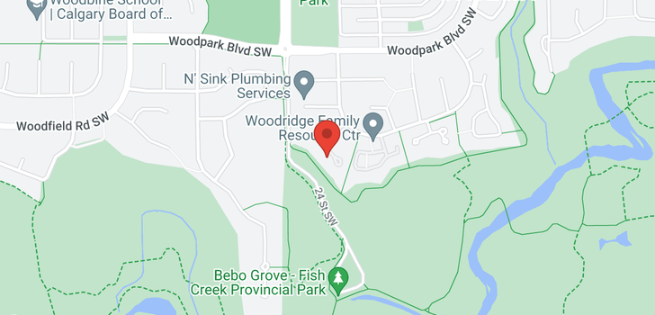 map of 20 275 Woodridge Drive SW